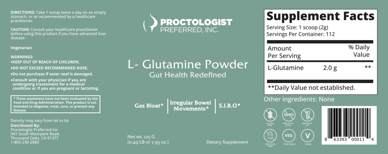 L-Glutamine Gut | Gut Health Redefined