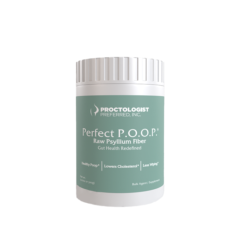 Perfect P.O.O.P® Raw Psyllium Fiber container