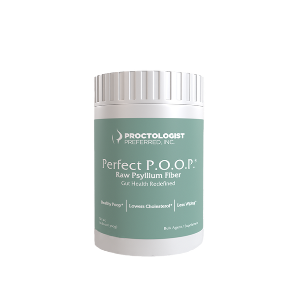 Perfect P.O.O.P® Raw Psyllium Fiber container