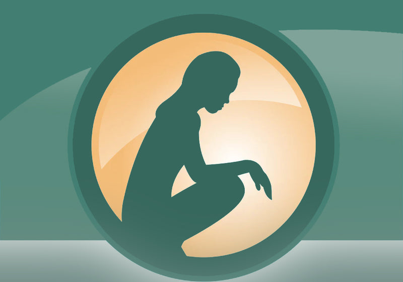 Illustration representing bowel discomfort and digestive issues